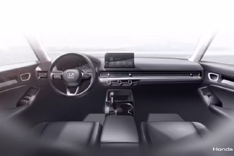Lo dien Honda Civic Sedan 2022 moi, dam 