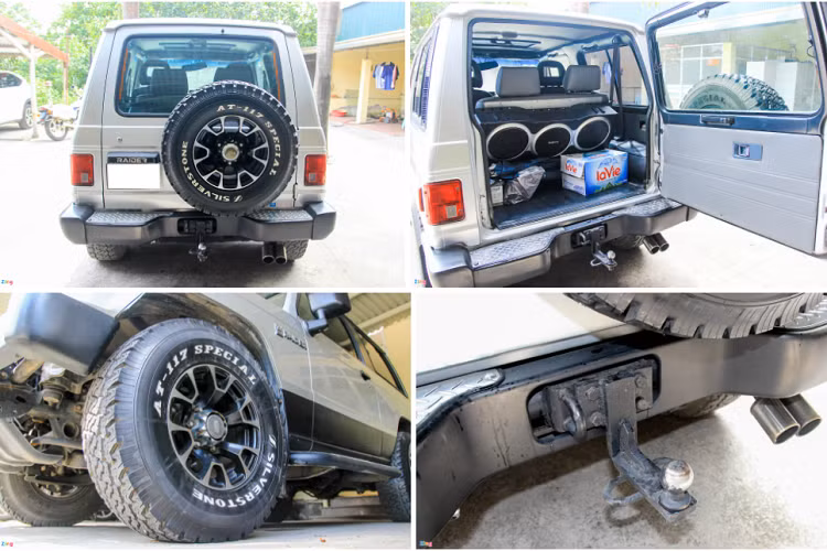 Khác đa số SUV cỡ nhỏ hiện nay, Dodge Raider là một mẫu SUV 4x4 thực thụ, với khả năng vượt địa hình nổi tiếng của dòng xe Pajero. 