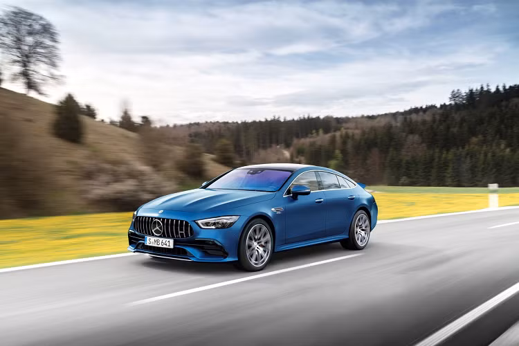 Tại Việt Nam, Mercedes-AMG GT 4 cửa được phân phối chính hãng với bản GT 53. Xe được mang về hồi giữa năm 2020, cùng lúc với siêu xe Mercedes-AMG GT R. GT 53 tại Việt Nam có công suất 429 mã lực, mô-men xoắn 520 Nm và mức giá 6,3 tỷ đồng.