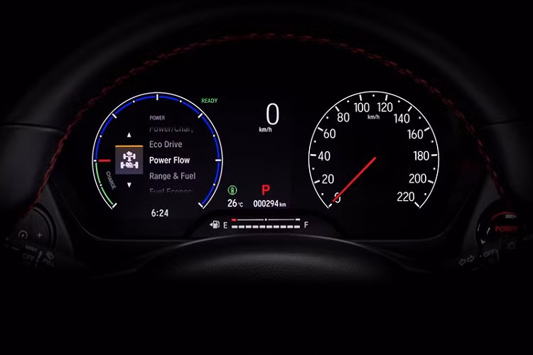 Vì dùng hệ truyền động hybrid nên Honda City Hatchback e:HEV RS 2021 không có hộp số truyền thống. Thay vào đó, động cơ xăng sẽ đồng hành với hộp số đơn cấp. Hệ truyền động này cho phép xe tăng tốc từ 0-100 km/h trong 9,4 giây. Hiện hãng Honda chưa công bố lượng xăng tiêu thụ của City Hatchback e:HEV RS mới.