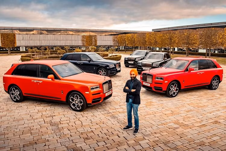 Việc các doanh nhân giàu có chuộng xe siêu sang Rolls-Royce đã không còn là chuyện lạ trên thế giới. Tuy nhiên, hiếm doanh nhân nào lại "cuồng" Rolls-Royce như ông Reuben Singh - một tỷ phú người Anh gốc Ấn Độ.