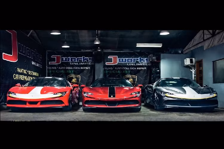 Ngam dan sieu xe Ferrari SF90 Stradale cua cac dai gia Philippines