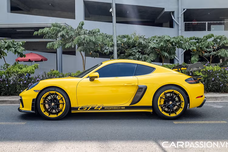 Porsche 718 Cayman tại Việt Nam được trang bị khối động cơ 4 xy-lanh tăng áp đặt giữa, có dung tích 2.0 lít, sản sinh công suất tối đa 296 mã lực và mô men xoắn cực đại đạt mức 380 Nm. Kết hợp với hộp số tự động 7 cấp ly hợp kép PDK trứ danh của Porsche và hệ dẫn động cầu sau, 718 Cayman chỉ mất 4,9 giây để tăng tốc từ 0-100 km/h (4,7 giây với gói Sport Chrono) trước khi đạt tốc độ tối đa 275 km/h.