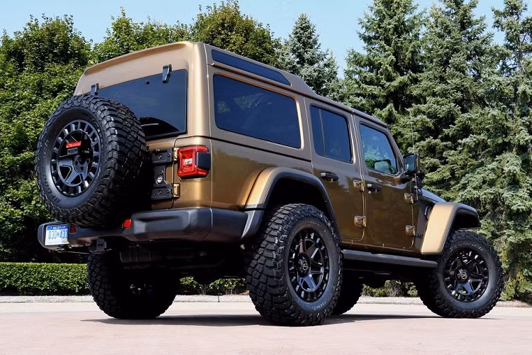 Hiện chưa rõ Jeep có đưa Wrangler Overlook Concept lên dây chuyền sản xuất thương mại hay không.
