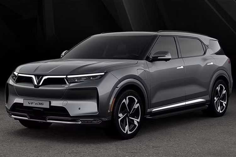 Vinfast VF e35, e36 vao top xe dien noi bat LA Auto Show 2021-Hinh-2