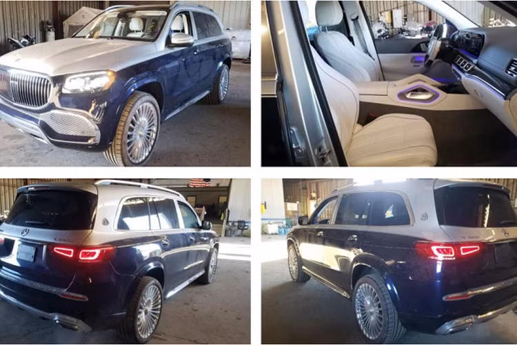 Thoạt nhìn, có thể nhận thấy chiếc xe SUV Mercedes-Maybach GLS 600 siêu sang này vẫn ở trong tình trạng hoàn toàn bình thường và không có bất kỳ hư hỏng nào. Tuy nhiên, theo mô tả của Copart, chiếc xe có “số VIN bị thiếu/bị thay đổi”. 