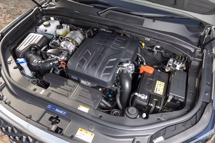 Không chỉ thay đổi thiết kế, Rexton 2021 còn được nâng cấp về hiệu suất. Mẫu SUV đầu bảng được trang bị động cơ diesel 2.2L do SsangYong phát triển, sản sinh công suất 199 mã lực và mô-men xoắn cực đại 441 Nm. Ở đời trước, Rexton chỉ có sức mạnh 178 mã lực và mô-men xoắn 420 Nm.