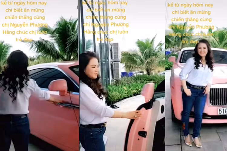 Theo một số nguồn tin, chiếc xe Rolls-Royce Wraith này đã về đội của bà Nguyễn Phương Hằng trong suốt gần 2 năm qua, trong đó, bộ áo màu hồng đã được dán đề-can hơn 1 năm mà chưa được bà chủ của Đại Nam thay đổi sang màu mới. Có vẻ như nữ streamer này rất yêu thích màu hồng trên chiếc Coupe siêu sang Rolls-Royce Wraith.