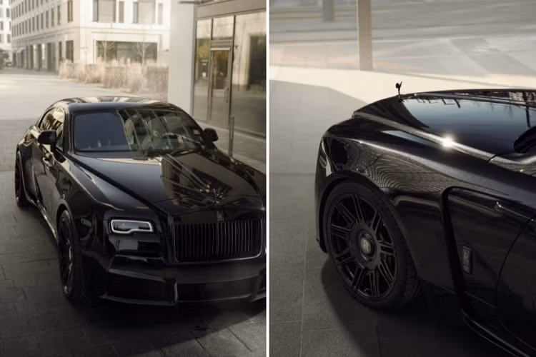 Bộ la-zăng được trang bị trên Rolls-Royce Wraith Black Badge Spofec Overdose được cung cấp bởi hãng Vossen, có kích thước 9.5x22 inch ở phía trước và 10.5x22 inch ở phía sau.