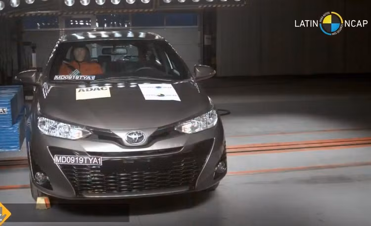 Toyota Yaris gay that vong khi bi danh gia 1 sao ve an toan