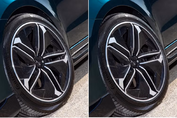 Chiếc xe cũng được trang bị bộ la-zăng Aerorad VAED độc đáo có kích thước 20×9 ở cả bốn bánh được bọc trong lốp 245/40 phía trước và 275/35 phía sau.