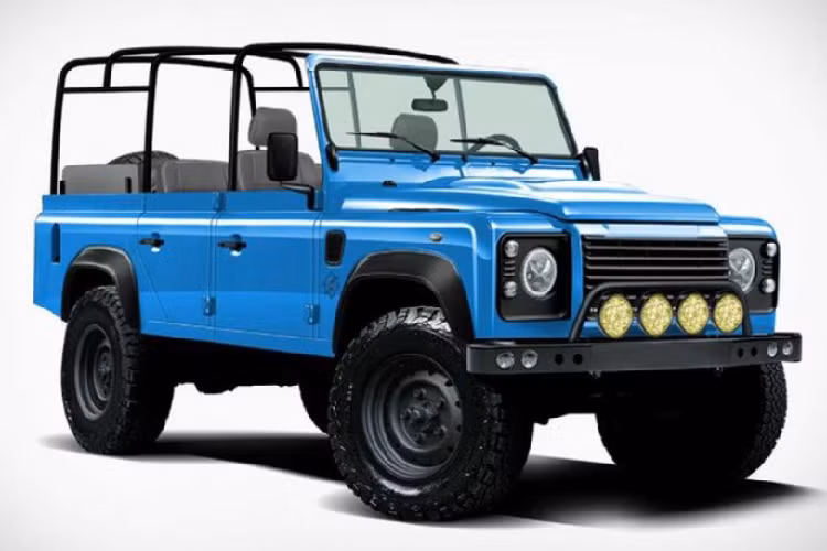 Chiếc Function Defender địa hình này được sản xuất bởi Black Bridge Motors (Mỹ) - một công ty chuyên tạo ra những chiếc xe có thiết kế trường tồn và tôn vinh những tác phẩm kinh điển vượt thời gian - kết hợp vẻ ngoài cổ điển với công nghệ hiện đại.
