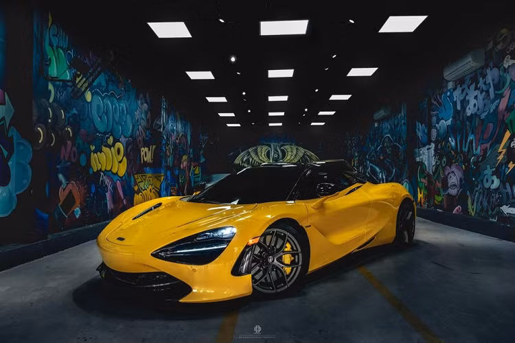 Siêu xe mui trần McLaren 720S Spider này đã về Đà Nẵng định cư sau gần 1 năm lăn bánh tại Sài thành