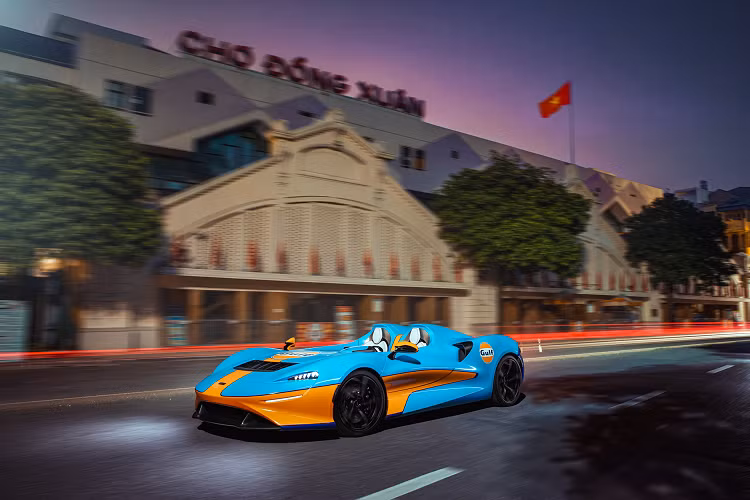 Sau chuyến hành trình châu Á với điểm sau cùng là Việt Nam, chiếc xe McLaren Elva Gulf Theme MSO mới sẽ được đưa trở về Anh quốc để chăm sóc nhan sắc trước khi có các chuyến hành trình khác hoặc được trưng bày tại nhà máy của hãng.