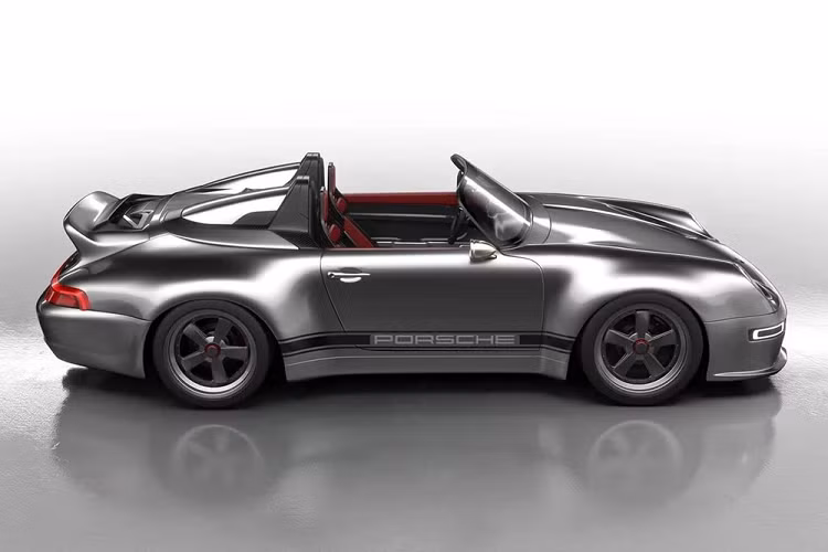 Giờ đây, họ quyết định tháo bỏ phần nóc cho mẫu xe coupe đó và bổ sung thêm một chút công suất nữa cho động cơ 6 xi-lanh phẳng, dung tích 4.0 lít độ theo cấu hình đi đua. Đây không phải là một công việc đơn giản, nhưng kết quả là mẫu Porsche 993 Speedster Remastered này.
