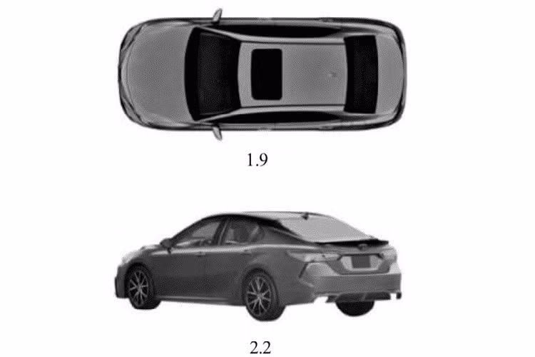 Bên trong Toyota Camry 2022 tại Thái Lan nhiều khả năng sẽ xuất hiện màn hình thông tin giải trí dạng cảm ứng 9 inch, hỗ trợ kết nối Apple CarPlay và Android Auto.