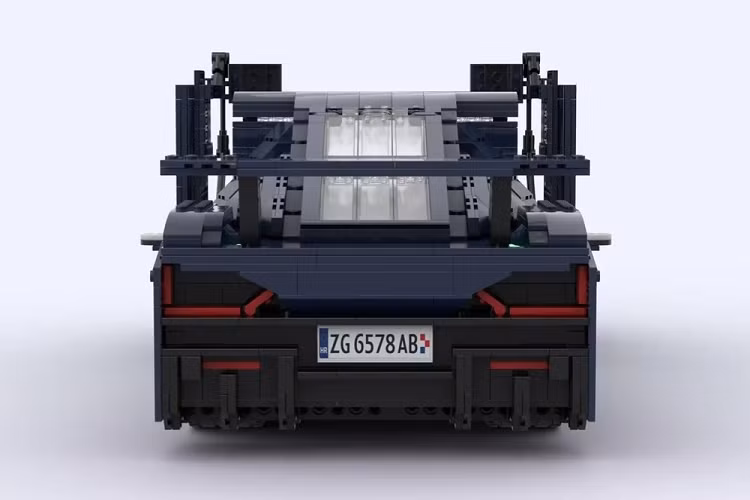 Bị mê hoặc bởi thiết kế và thông số kỹ thuật siêu việt của Rimac Nevera, một người chơi Lego với biệt danh “platon_dr” đã tự lắp ráp một phiên bản Lego của Nevera bằng 2.127 mảnh ghép. “platon_dr” nói rằng anh ta đã mất khoảng 50 tiếng để lắp chiếc xe, và đó là một thử thách khó khăn hơn tưởng tượng ban đầu.