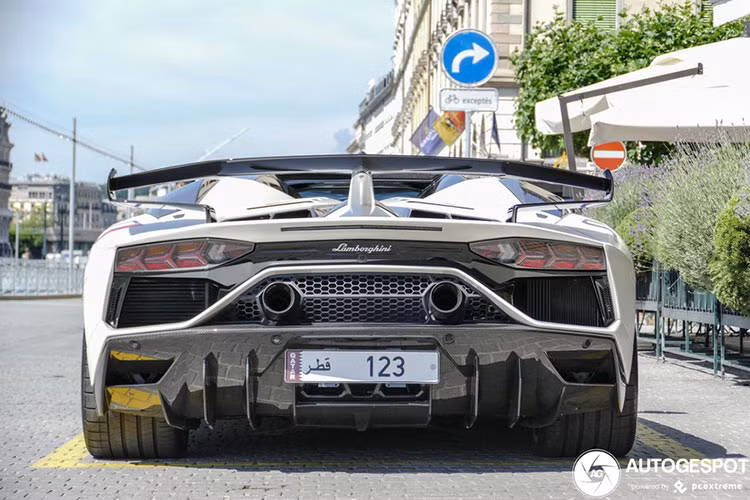 "Trái tim" của Lamborghini Aventador SVJ Roadster là khối động cơ xăng V12, dung tích 6.5L, sản sinh công suất tối đa 759 mã lực và mô-men xoắn cực đại 720 Nm. Nhờ đó, xe có thể tăng tốc từ 0-100 km/h trong thời gian chỉ 2,9 giây trước khi đạt vận tốc tối đa 350 km/h. Chiếc Lamborghini Aventador SVJ Roadster này cho thấy độ chịu chơi của các đại gia Trung Đông