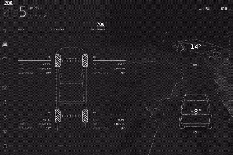 Nếu so sánh với các đối thủ, mẫu xe Tesla Cybertruck chạy điện sẽ có khả năng di chuyển tốt hơn nhiều. Cụ thể, Ford F-150 Lightning có thể chạy tối đa 480 km, trong khi GMC Hummer EV và Rivian R1T có phạm vi di chuyển khoảng 560-640km.