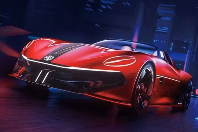 MG Cyberster - xe dien mui tran chay tu 0-100 km/h duoi 3 giay