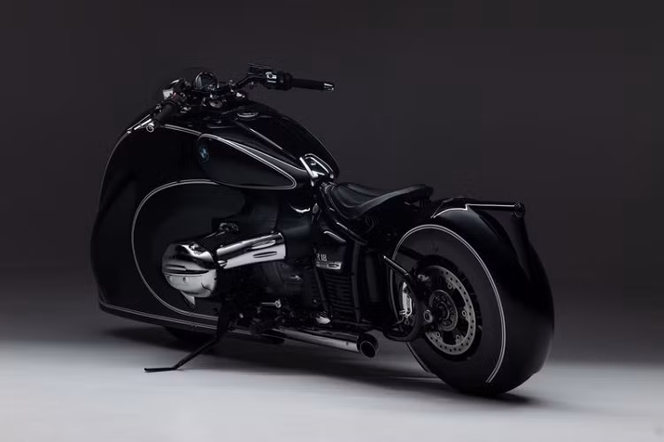 Kingston Custom cho biết BMW R18 hoàn hảo đến mức không cần nâng cấp quá nhiều, khung xe nguyên bản vốn đã rất tinh xảo.