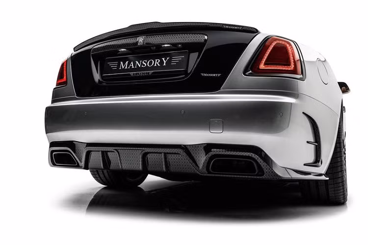 Gói Softkit không bao gồm các sửa đổi dành cho khoang cabin của Rolls-Royce Dawn Silver Bullet.