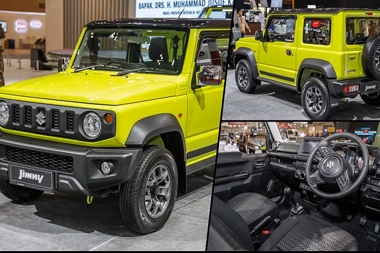 Suzuki Jimny 2022 cap ben Malaysia, cho ngay ve Viet Nam