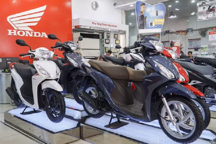 Doanh so oto Honda 