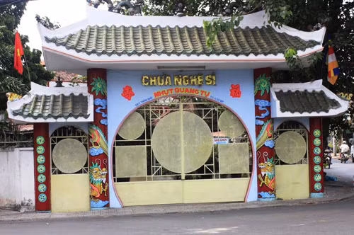Dau xuan tham ngoi chua dac biet nhat Sai Gon
