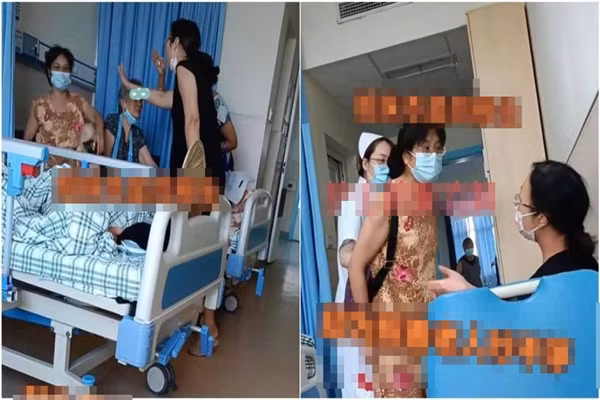 Me gia om dau, 3 con gai lam dieu ai cung khinh ghet