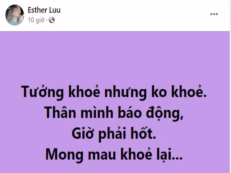 Về phần mình, Hari Won vừa có chia sẻ gây chú ý. Trên trang cá nhân, cô viết status tự động viên bản thân sau khi gặp vấn đề về sức khỏe.