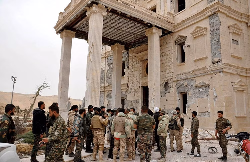 Việc lưu giữ các di tích văn hóa lịch sử lâu đài ở thành cổ Palmyra là một điều hết sức quan trọng. Do vậy, lực lượng Syria cố gắng hết sức để tránh làm hư hại chúng trong chiến dịch quan trọng này.