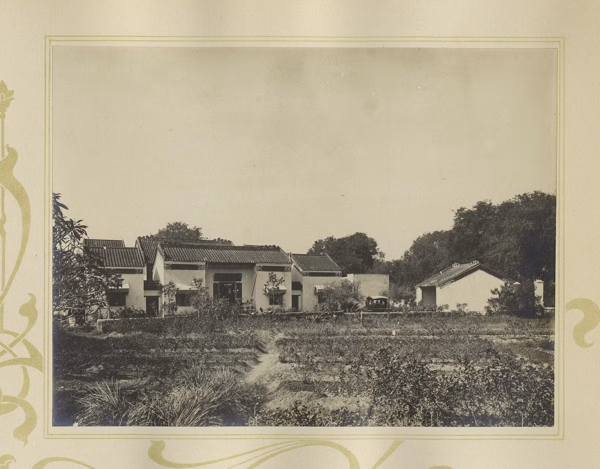 Bệnh viện Quảng Đông, một cơ sở y tế của người Hoa Chợ Lớn, 1907.