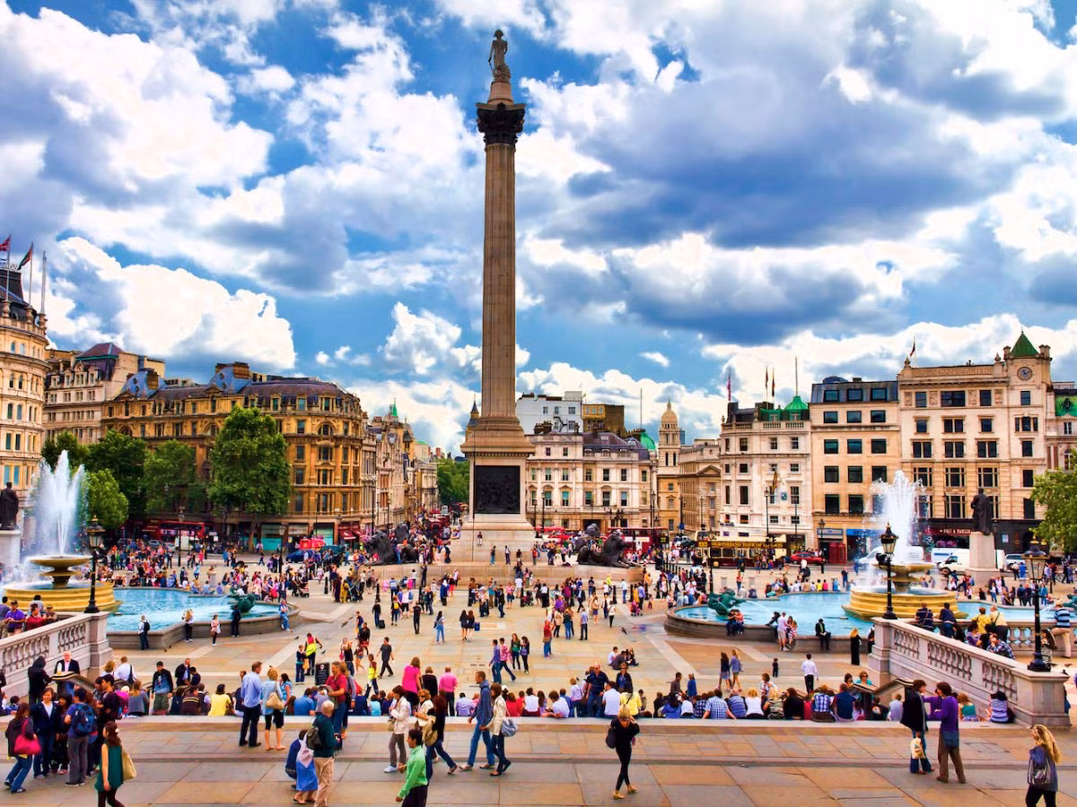 Quảng trường Trafalgar.