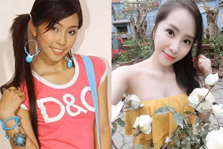 Giống Vân Hugo, Quỳnh Nga cũng dậy thì thành công. Thời điểm tham gia Miss Audition 2006, Quỳnh Nga sở hữu làn da ngăm đen, vóc dáng mảnh mai. Ảnh: Vietnamnet