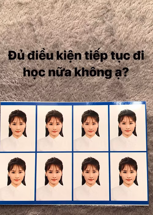 Bảo Thanh “Sống chung với mẹ chồng” khoe ảnh thẻ xinh đẹp, trẻ trung.