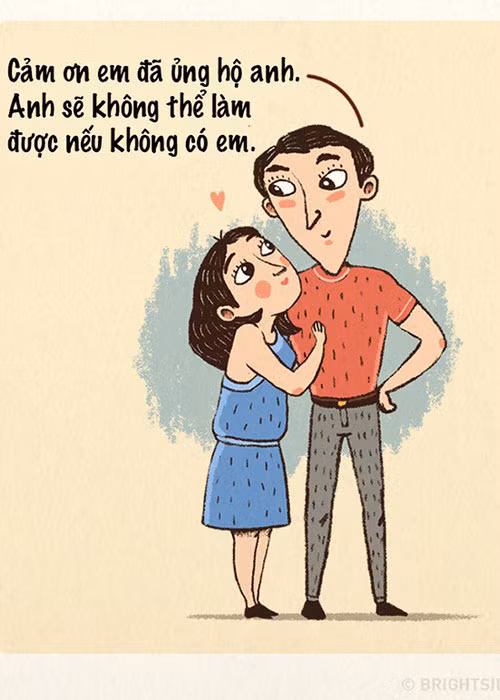 Họ luôn hỗ trợ, cổ vũ nhau trong cuộc sống