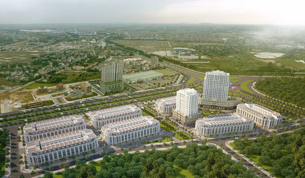 Phối cảnh dự án Eurowindow Park City tại Thanh Hóa.