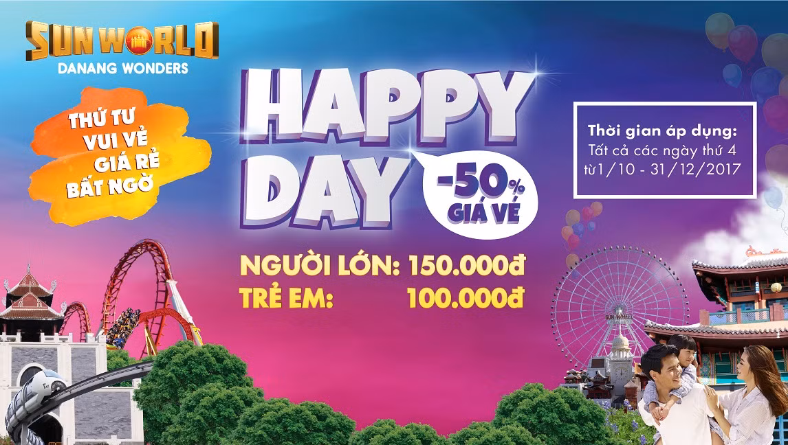 Sun World Danang Wonders uu dai cuc khung ngay thu 4 hang tuan