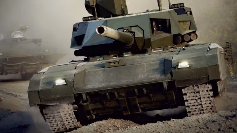 Ảnh: Xe tăng T-14 Armata của Nga.