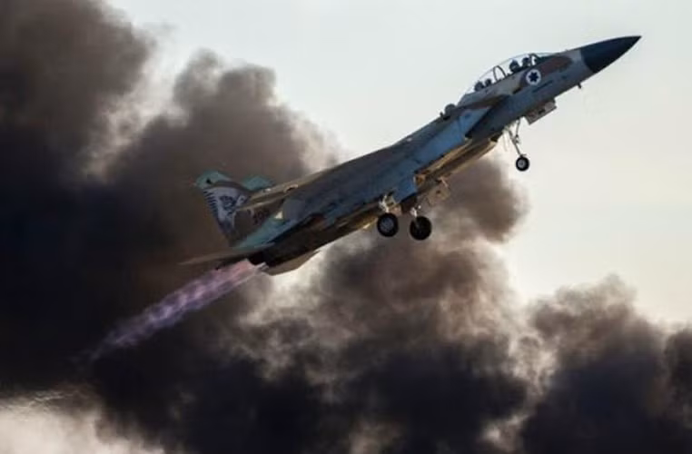 Tiêm kích Israel lần này không xâm nhập lãnh thổ Syria mà tiếp tục bắn tên lửa từ không phận của nước láng giềng Lebanon.