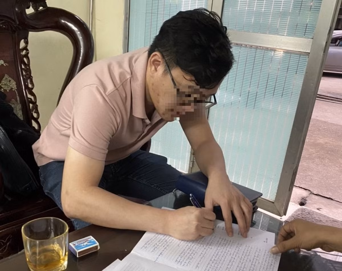 Uong ruou ngam cay anh tuc, tai xe bi xu phat nang