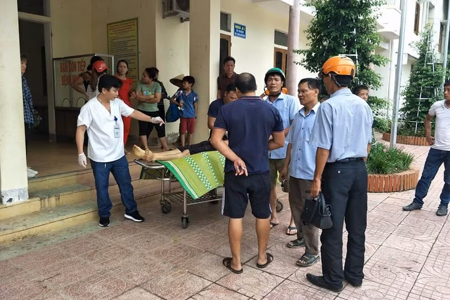 Cán bộ thú y bị trâu húc tử vong khi đến tiêm thuốc Can bo thu y bi trau huc tu vong khi den tiem thuoc