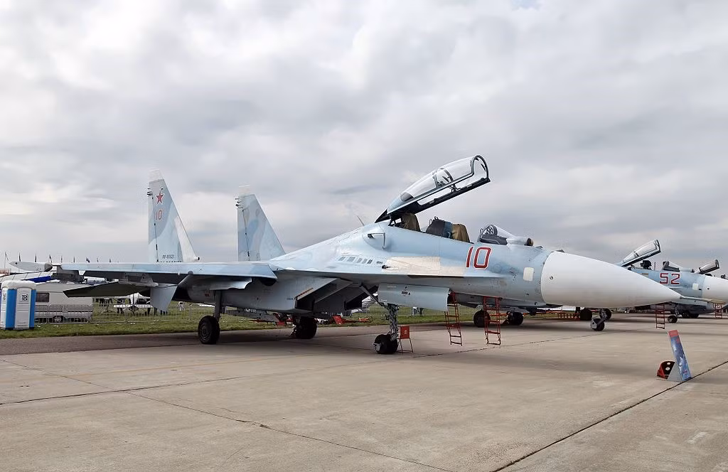 Phiên bản Su-30M2 của Không quân Nga. Ảnh: Vitaly Kuzmin