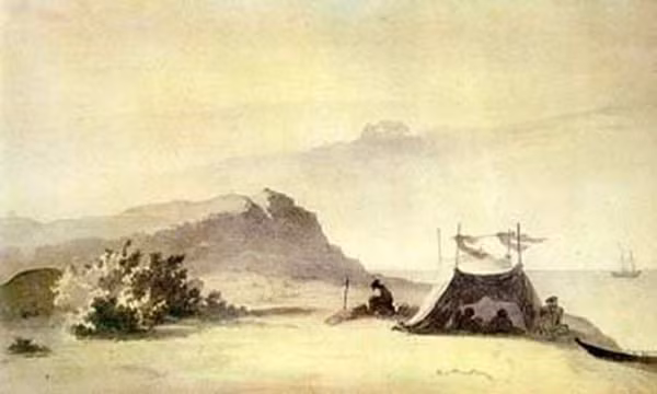 Theo truyền thuyết, người dân trên hòn đảo Barsa-Kelmes buộc phải chạy trốn khỏi đảo để tránh sự tàn sát của quân Mông Cổ. Sau một thời gian ngắn, họ trở lại hòn đảo và ngạc nhiên vì quanh cảnh xuất hiện tựa như hàng chục năm đã qua đi.