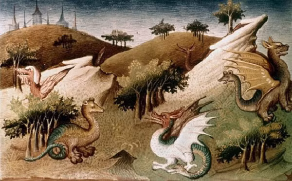 Truyền thuyết được biết đến nhiều ở châu Âu là về St. George - người vô tình đến một thị trấn lạ và bị đe dọa bởi con rồng to lớn, đáng sợ. Ở đây, ông đã cứu sống một thiếu nữ, bảo vệ bản thân bằng cây Thánh giá và cuối cùng giết chết con quái vật.