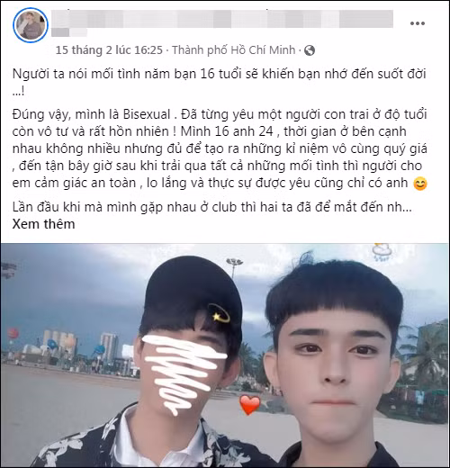 Tuy nhiên mới đây hiện tượng mạng Trần Đức Bo lại khiến nhiều người bất ngờ với status đầy tâm trạng trên trang cá nhân. Cậu bạn thừa nhận mình là người song tính và từng có mối tình với một người cùng giới vào năm 16 tuổi.