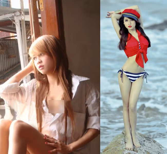 2012 cũng là năm đáng nhớ của hot girl Sam khi người đẹp bị tung ảnh nhạy cảm cùng bạn thân Kelly.