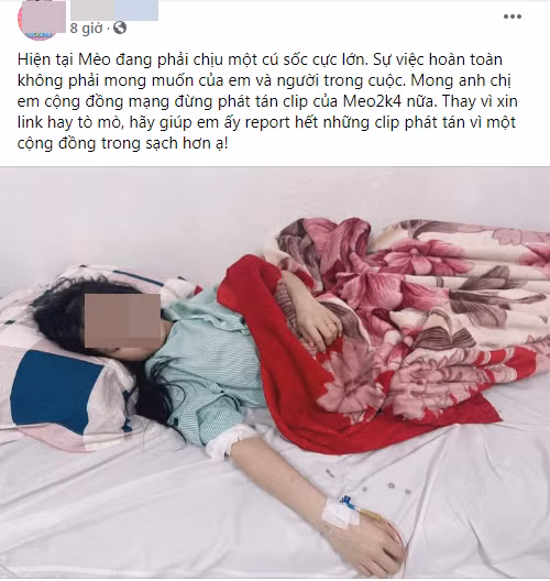 Nghi van hot girl TikTok lo clip “nong”, phai nhap vien cap cuu-Hinh-2