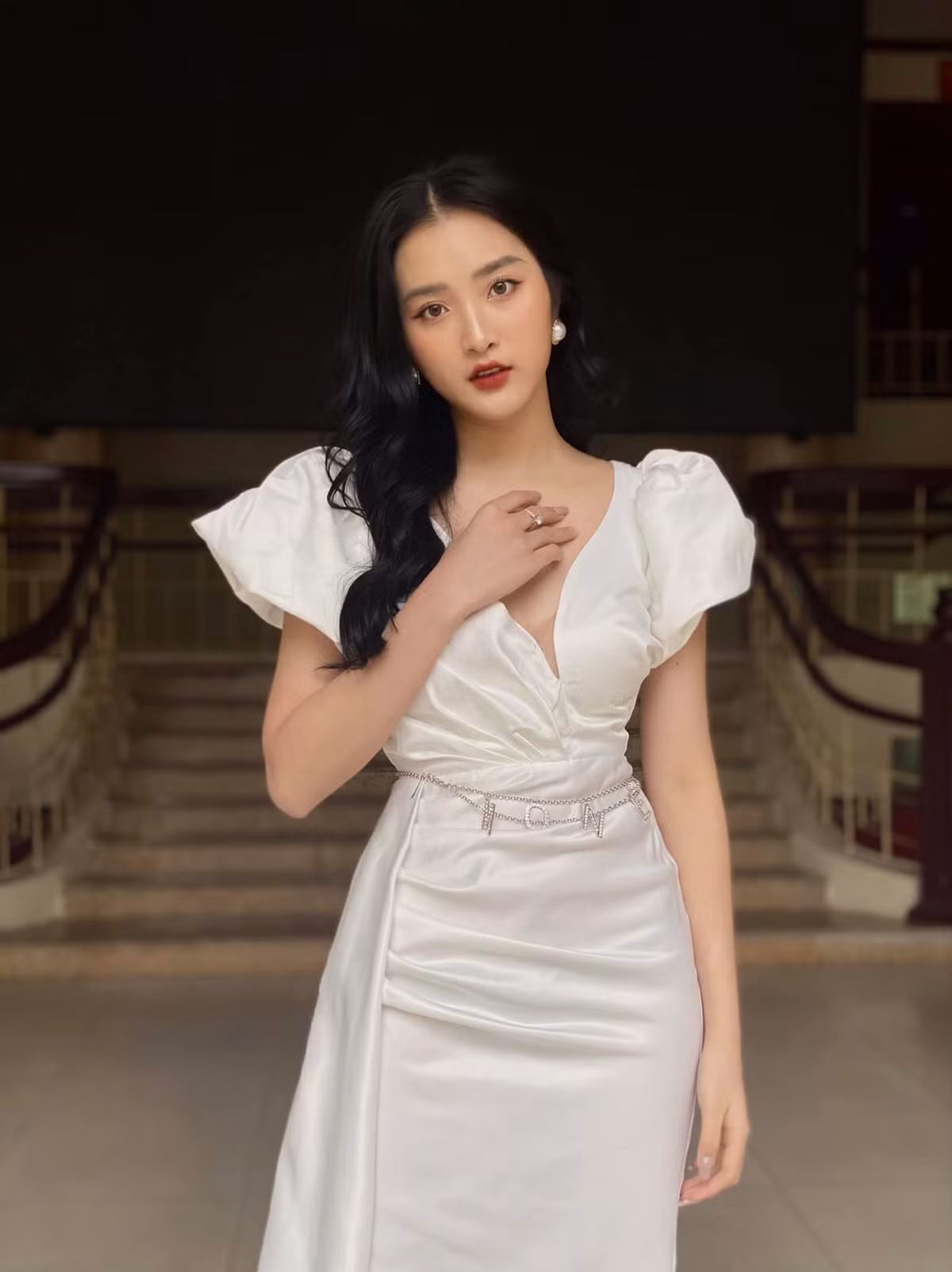 Cô mong muốn tương lai sẽ trở trở một người có đức, có tài, thành công.